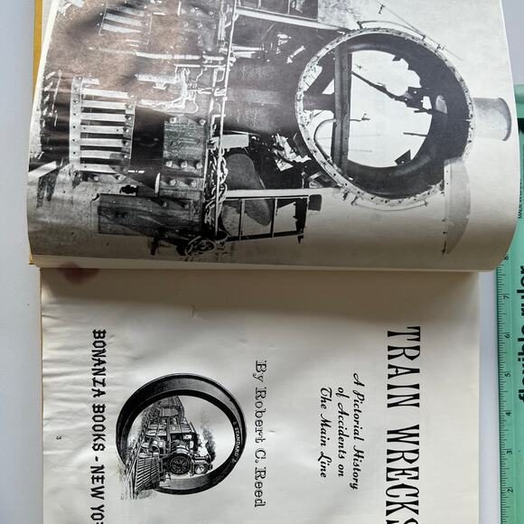 Hardcover Book of “Train Wrecks” - Picture 5 of 9